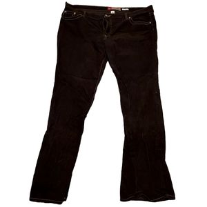 old navy jeans 18 Long Bootcut Stretch Corduroy Brown Woman Pants. Dimensions wa